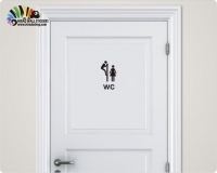 برچسب در سرویس بهداشتی(دستشویی و توالت) کد h3024