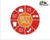 برچسب و استیکر حراج sale wallstickersکد h2355