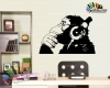 استیکر دیواری پسرانه گوریل Gorilla Wallstickers کد h1152