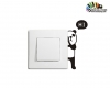 برچسپ و استیکر کلید و پریز پاندا دالی Switches and Sockets wallstickersکد h2082