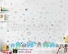 استیکر و برچسب دیواری دستاره ای برای اتاق کودک stars wallsticker کد h1744