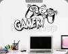 استیکر و برچسب دیواری گیم نت game net wallstickers  کد h2743