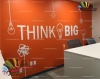 استیکر و برچسب دیواری اداری افکار بزرگ Think Big wallstickers کد h951