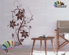 استیکر دیواری گل و گیاه شاخه و برگ و گل Flowers and Plants Wallstickers کد h1029
