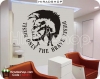 استیکر ارایشگاه مردانه barber shop wallstickers کد h2181