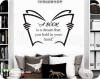 استیکر انگیزشی کتاب خوانی motivational wallsticker کد  h2175