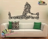 استیکر و برچسب دیواری ورزشی ژیمناستیک بانوان Women's Gymnastics Wallstickers کد h1406