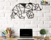 استیکر دیواری اشکال هندسی حیوانات خرس قطبی Polar Bear Wallstickers کد h1262