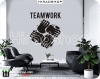استیکر انگیزشی اداری کار گروهی team work wallstickers کد h3266
