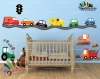 استیکر و برچسب دیواری اتاق کودک جاده و ماشین ها Road and Cars Wallstickers کد h1579