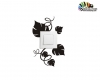 استیکر کلید و پریز برگ leaves wallstickerکد h2182
