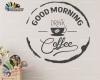 استیکر و برچسب دیواری قهوه،کافه و کافی شاپ cafe، coffe shop wallsticker کد h853