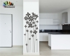استیکر و برچسب دیواری نیلوفر بلندlilies wallsticker کد h096