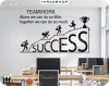 استیکر اداری انگیزشی کار گروهی و موفقیت team work wallsticker کد h3408