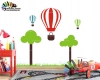 استیکر اتاق کودک درخت و بالن Trees and Balloons Wallstickers کد h1457