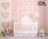 استیکر دیواری پک تکرار شونده قلب Heart Repetitive Pack Wallstickers کد h684