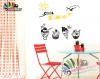 استیکروبرچسب دیواری کافه،قهوه،کافی شاپ و بستنی Ice Cream,cofe Wallstickers کد h644