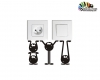 استیکر کلید و پریز نگهدارنده ها Switches and Sockets wallstickers کد h2241