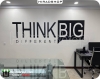 استیکر انگیزشی اداری بزرگ فکر کن tink big wallstickers کد h3046