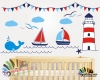 استیکر دیواری اتاق کودک دریا Sea Wallstickers کد h696