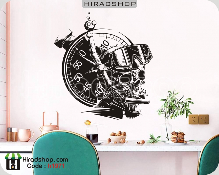 استیکر و برچسب دیواری اسکلت skeltone wallsticker کد h1971 استیکر و برچسب دیواری اسکلت skeltone wallsticker کد h1971