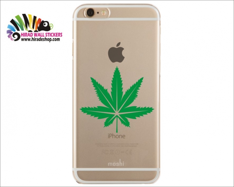 استیکر موبایل برگMobile wallstickers کد h2512