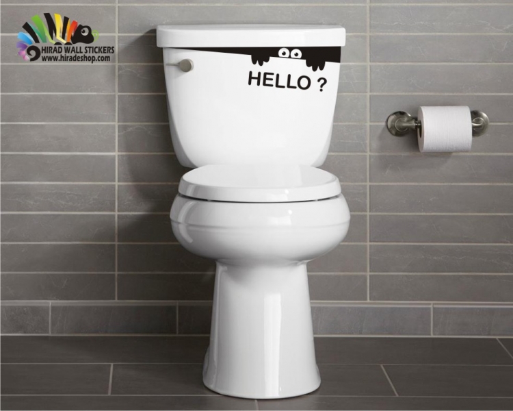 برچسب توالت فرنگی کد h3074 برچسب توالت فرنگی کد h3074