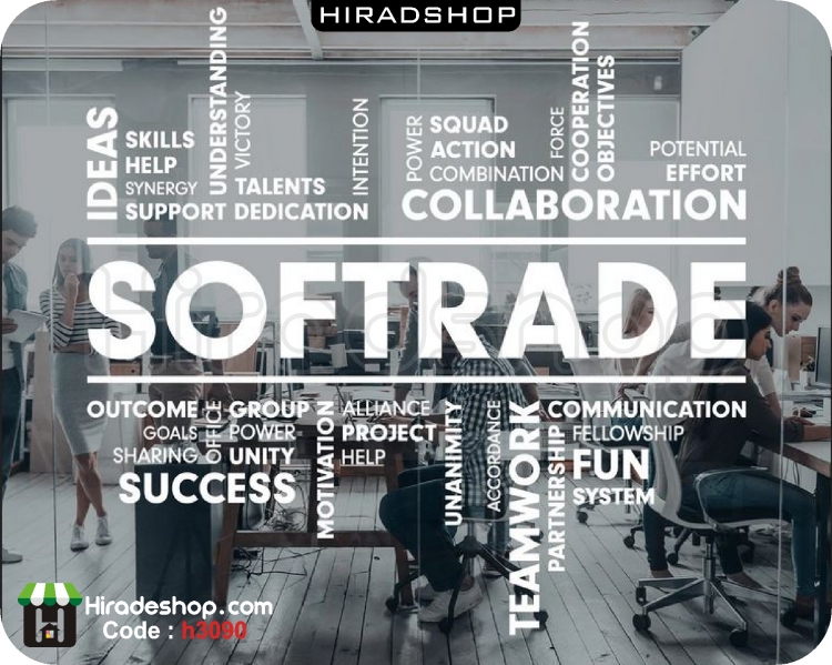 استیکر اداری انگیزشی موفقیت success wallstickers کد h3090