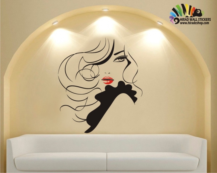 استیکر دختر girl wall stickers کد h426 استیکر دختر girl wall stickers کد h426