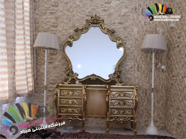 دیوارپوش فومی پشت چسبدار طرح سنگ ماسه ای بژ کد S-Stone Beige