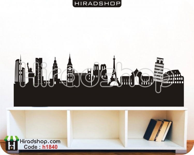 استیکر و برچسب دیواری مکان ها معروف کشورهای مختلف famous place around the world کدh1840 استیکر و برچسب دیواری مکان ها معروف کشورهای مختلف famous place around the world کدh1840