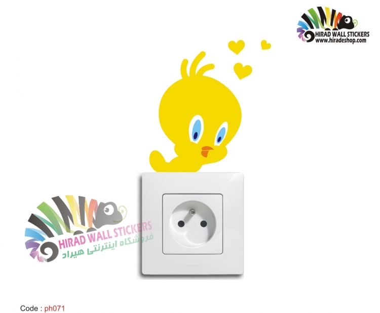 استیکر و برچسب کلید و پریز توییتی Switches and Sockets wallstickersکد h2366