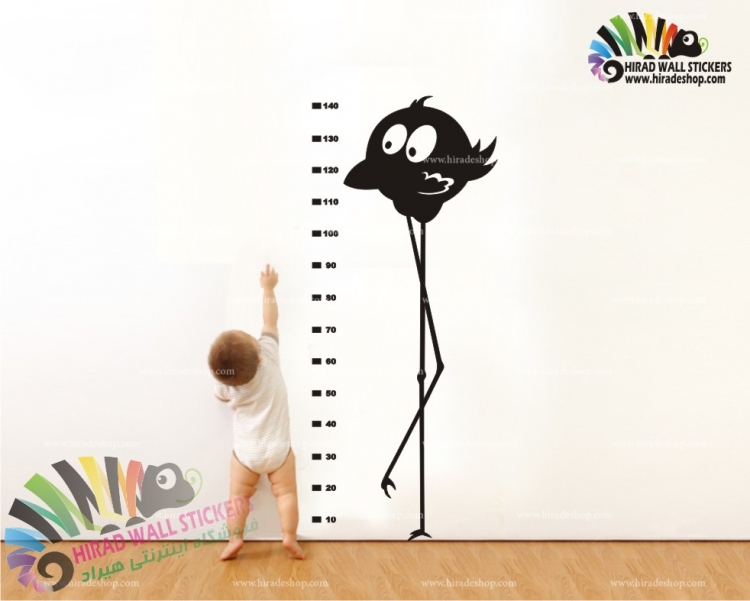 استیکر دیواری جوجه پادراز کدh617 استیکر دیواری جوجه پادراز کدh617