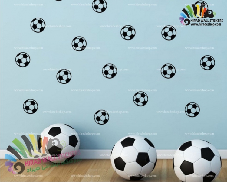 استیکر پک توپ فوتبال تکرار شونده کد h657 استیکر پک توپ فوتبال تکرار شونده کد h657