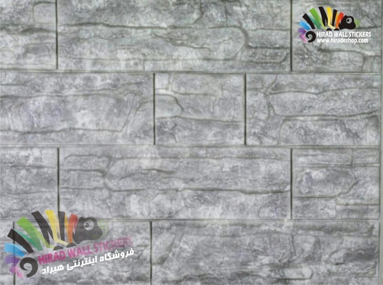 دیوارپوش فومی پشت چسبدار طرح سنگ آنتیک خاکستری طوسی کد FR-Silver Gray دیوارپوش فومی پشت چسبدار طرح سنگ آنتیک خاکستری طوسی کد FR-Silver Gray