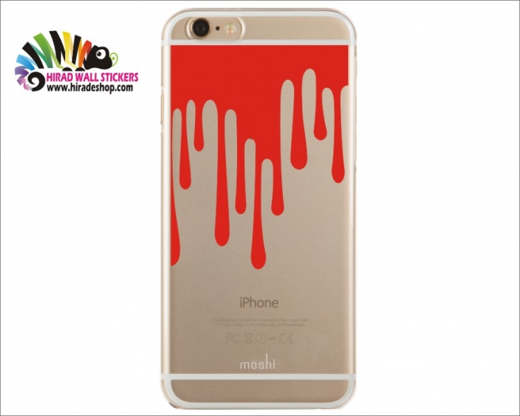 استیکر موبایل شره رنگ کد h2910 استیکر موبایل شره رنگ کد h2910