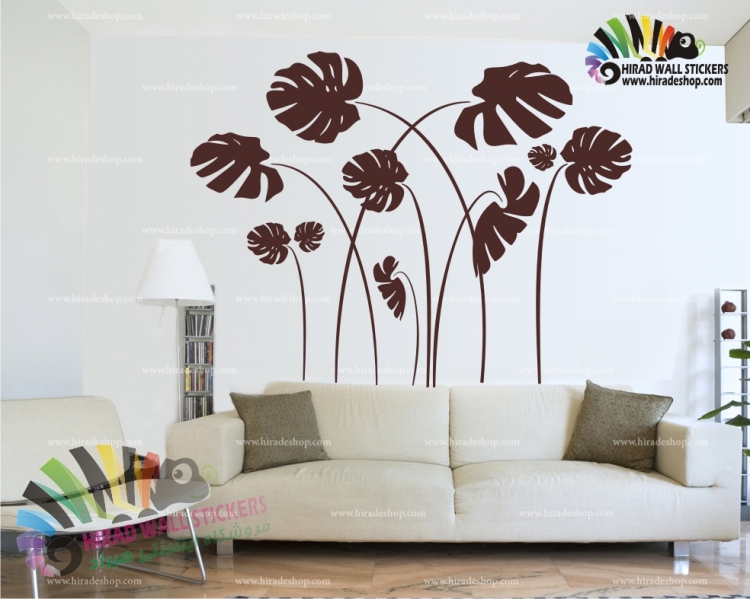 استیکر و برچس دیواری شاخه برگ کدh791 استیکر و برچس دیواری شاخه برگ کدh791