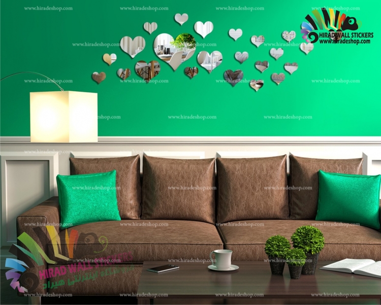 آینه دکوراتیو قلب های توپر و تو خالی کد hpa099 آینه دکوراتیو قلب های توپر و تو خالی کد hpa099