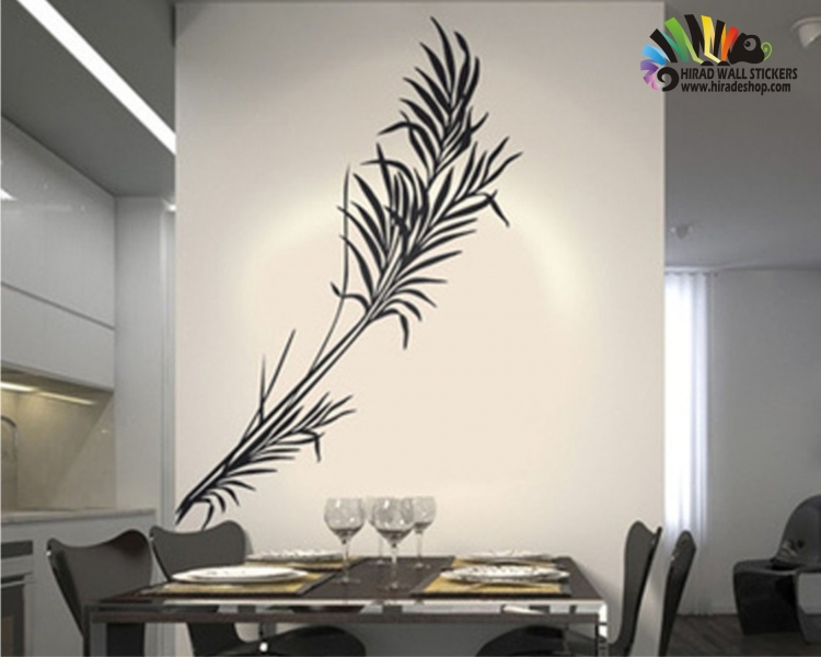 استیکر و برچسب دیواری شاخه کج کد h224 استیکر و برچسب دیواری شاخه کج کد h224