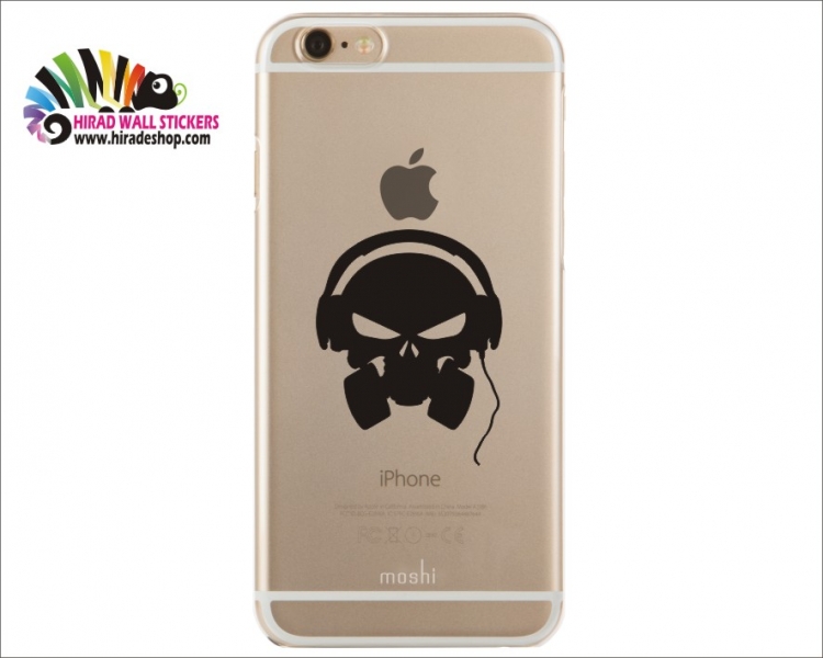 استیکر موبایل اسکلت Mobile stickersکد h2593