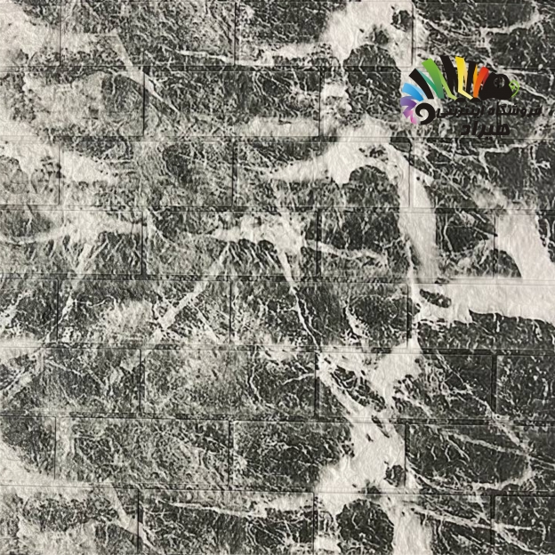 دیوار پوش فومی پشت چسبدار ایرانی طرح آجر کد m2