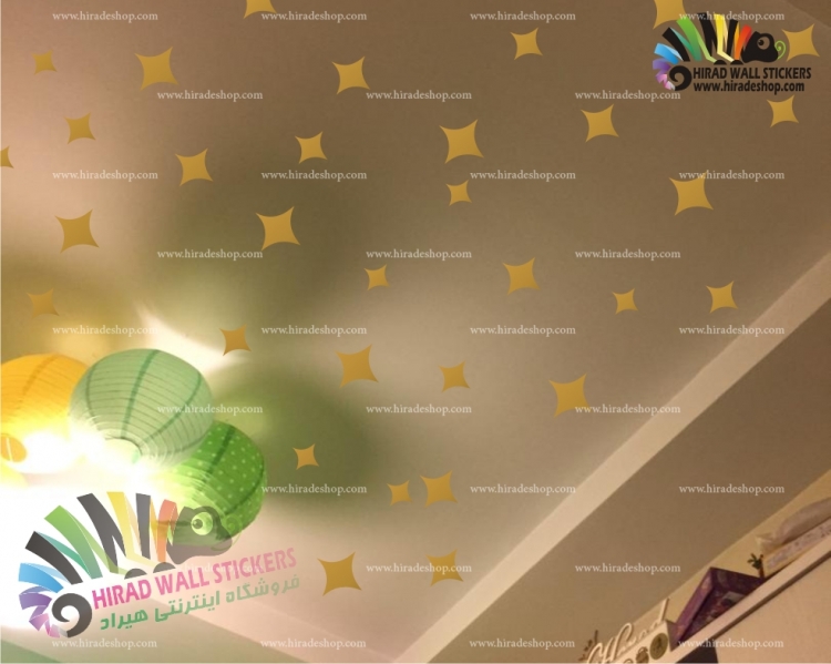 استیکر ستاره های سقفی Ceiling Stars Wallstickers کد h972 استیکر ستاره های سقفی Ceiling Stars Wallstickers کد h972