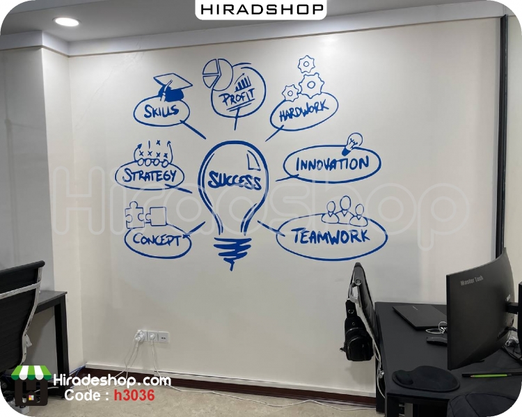 استیکر دیواری اداری انگیزشی موفقیت motivational wallstickers کد h3036 استیکر دیواری اداری انگیزشی موفقیت motivational wallstickers کد h3036