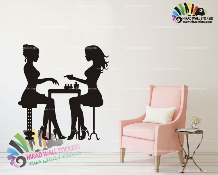 استیکر و برچسب دیواری آرایشگاه زنانه و کاشت ناخن beauty salon  کد h1340 استیکر و برچسب دیواری آرایشگاه زنانه و کاشت ناخن beauty salon  کد h1340