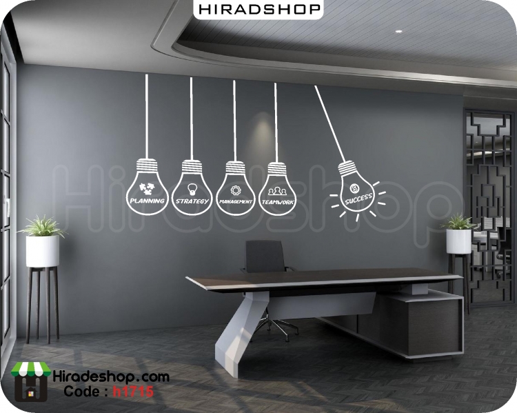 استیکر انگیزشی اداری موفقیت success wall stickers کد  h1715  استیکر انگیزشی اداری موفقیت success wall stickers کد  h1715