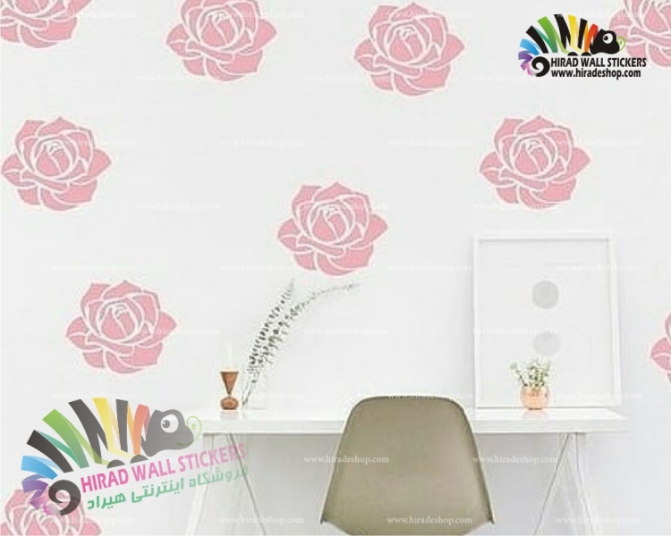 استیکر پک تکرار شونده گل رز Rose Flower Reapiting Pack Wallstickers کد h988 استیکر پک تکرار شونده گل رز Rose Flower Reapiting Pack Wallstickers کد h988