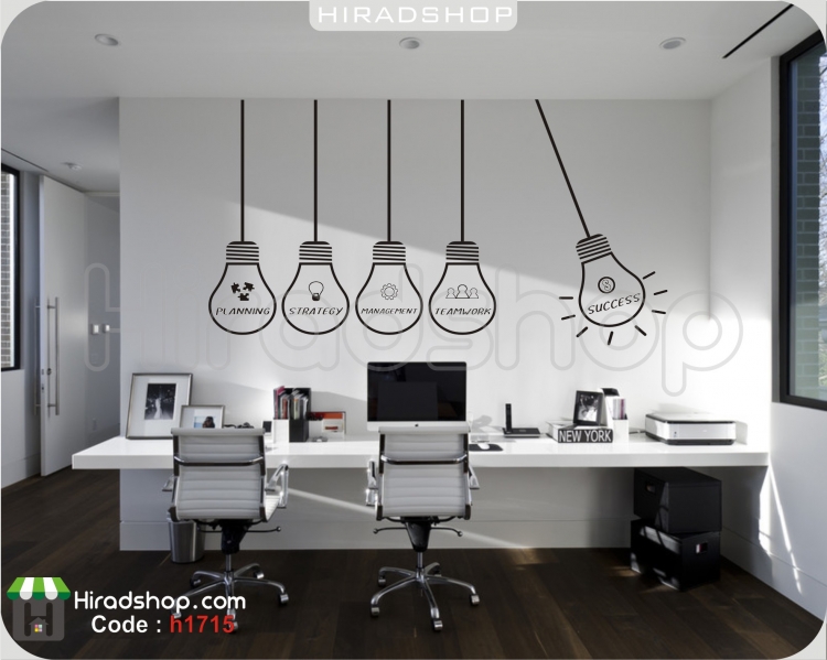 استیکر انگیزشی اداری موفقیت success wall stickers کد  h1715  استیکر انگیزشی اداری موفقیت success wall stickers کد  h1715
