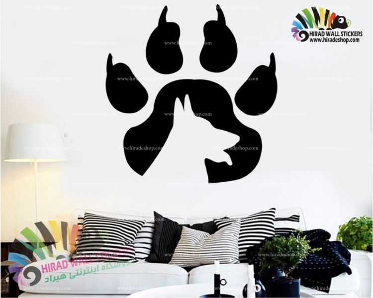 استیکر و برچسب دیواری حیوانات پت شاپ سگ Pet Shop Dog Design Wallstickers کدh1011 استیکر و برچسب دیواری حیوانات پت شاپ سگ Pet Shop Dog Design Wallstickers کدh1011