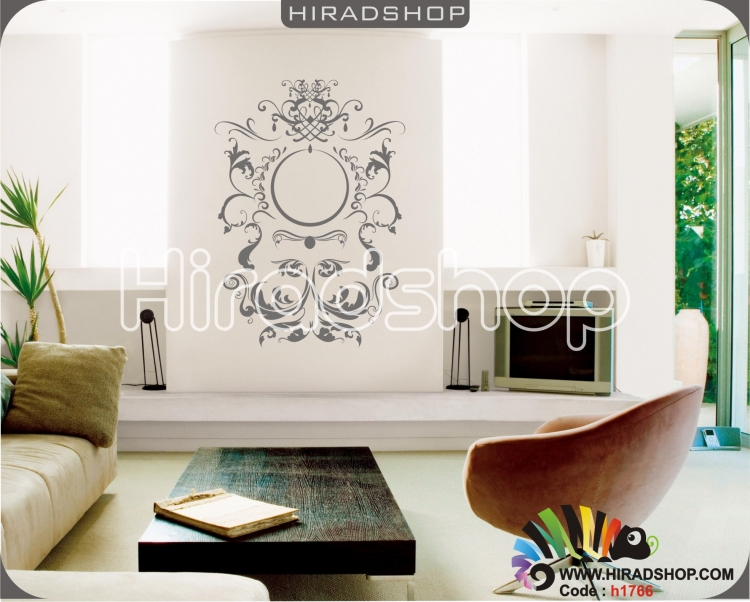 استیکر و برچسب دیواری دکورایتو wallstickers کد h1766