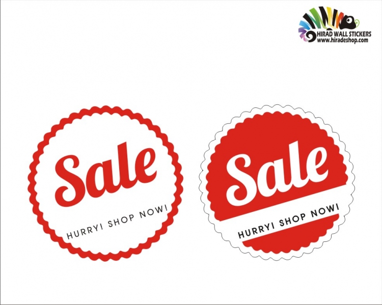 برچسب حراجsale wallstickers  کد h2383